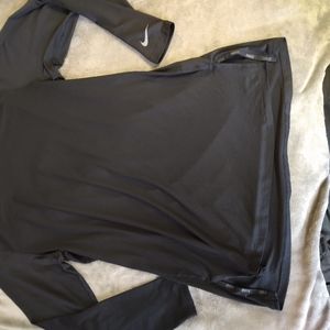 Nike running gear long sleeve shirt